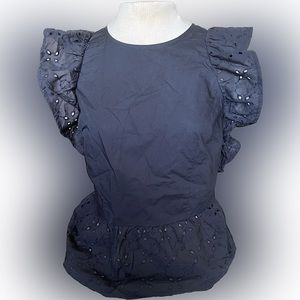 NWT: Beautiful “ Who What Wear”  Black Top